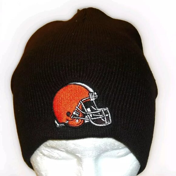 Cleveland Browns Mens Adult Browns Beanie Winter Hat Cap New Nfl - Picture 1 of 2